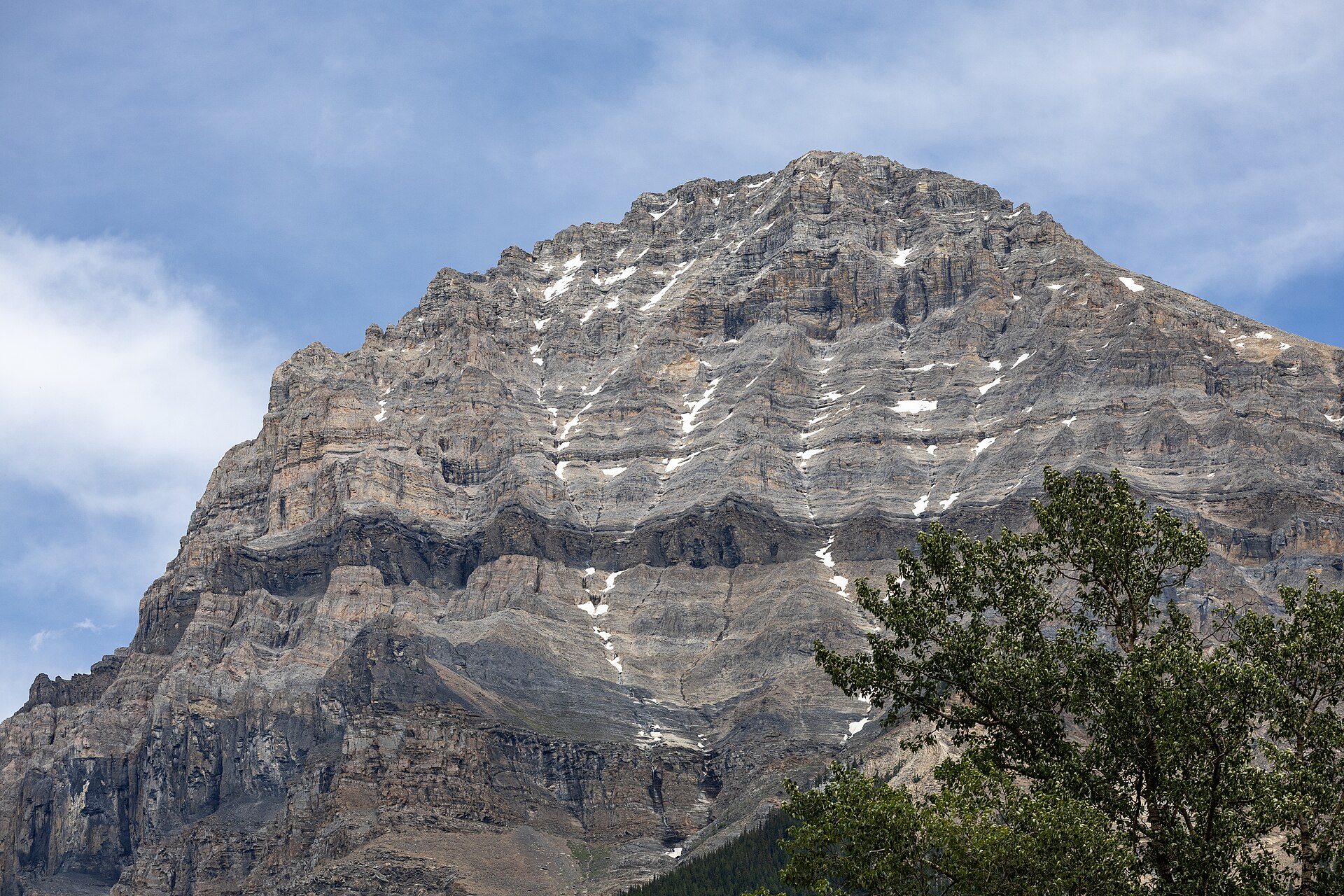 The small railway town of Field, British Columbia, in Yoho National Park