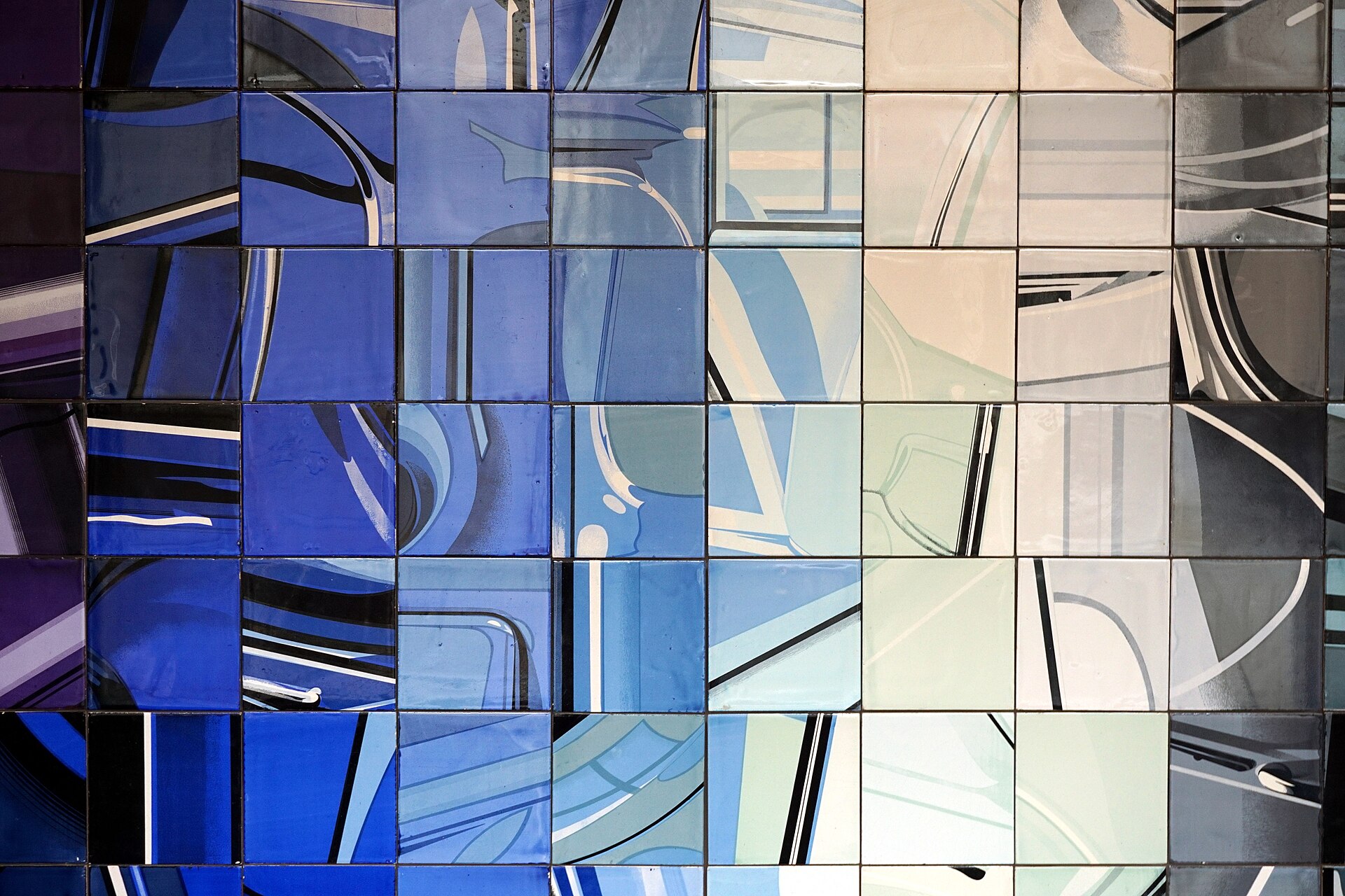Tiled cloisters at the National Tile Museum in Lisbon’s Madre de Deus convent